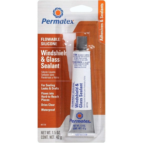 Permatex Permatex Windshield and Glass Sealant Gel 1.5 oz 81730 - main